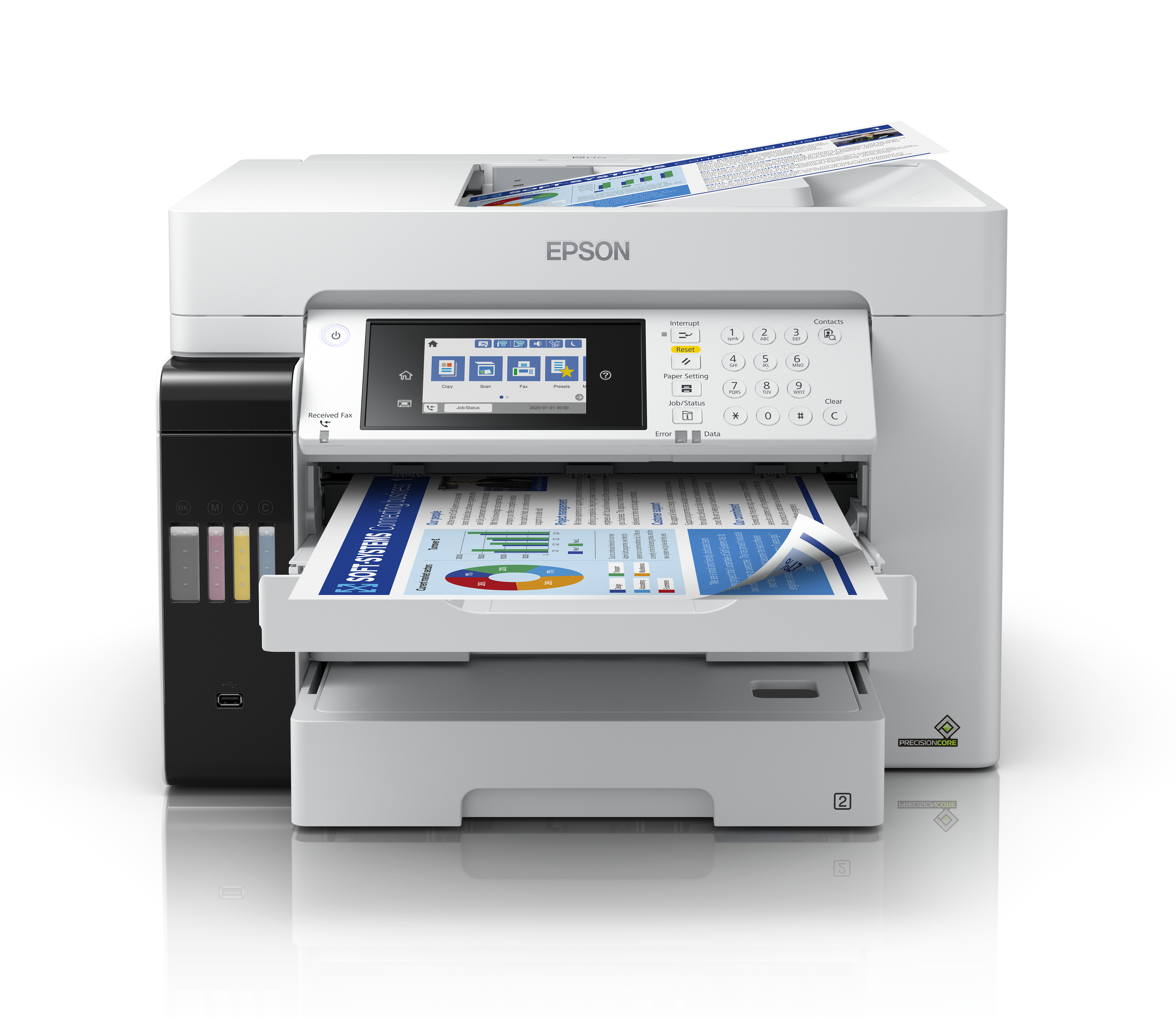 Epson EcoTank ET-16685 - Multifunktionsdrucker - Farbe - Tintenstrahl - ITS - A3 (Medien), Ansicht 3