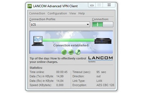Lancom Advanced VPN Client - Lizenz - 10 Benutzer