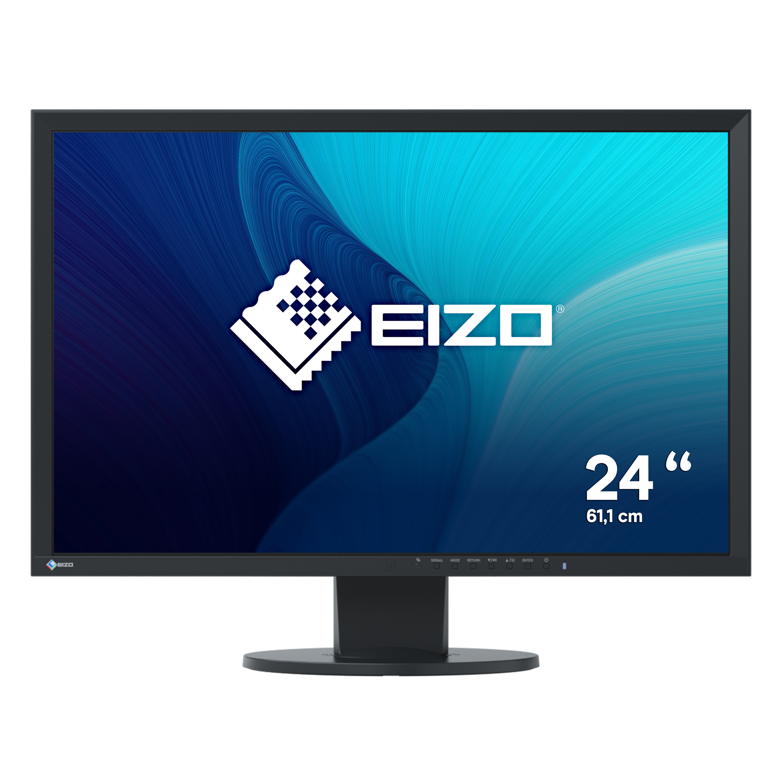 EIZO FlexScan EV2430-BK, 61,2 cm (24.1&quot;), 1920 x 1200 Pixel, WUXGA, LED, 14 ms, Schwarz