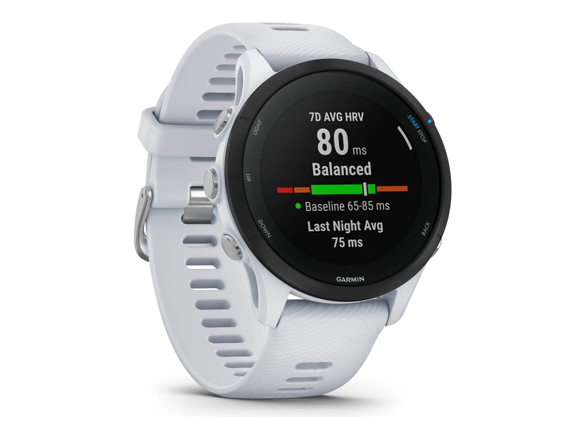 Garmin Forerunner 255 Music - 46 mm - Sportuhr mit Riemen - Silikon - Handgelenkgröße: 130-205 mm - Anzeige 3.3 cm (1.3)