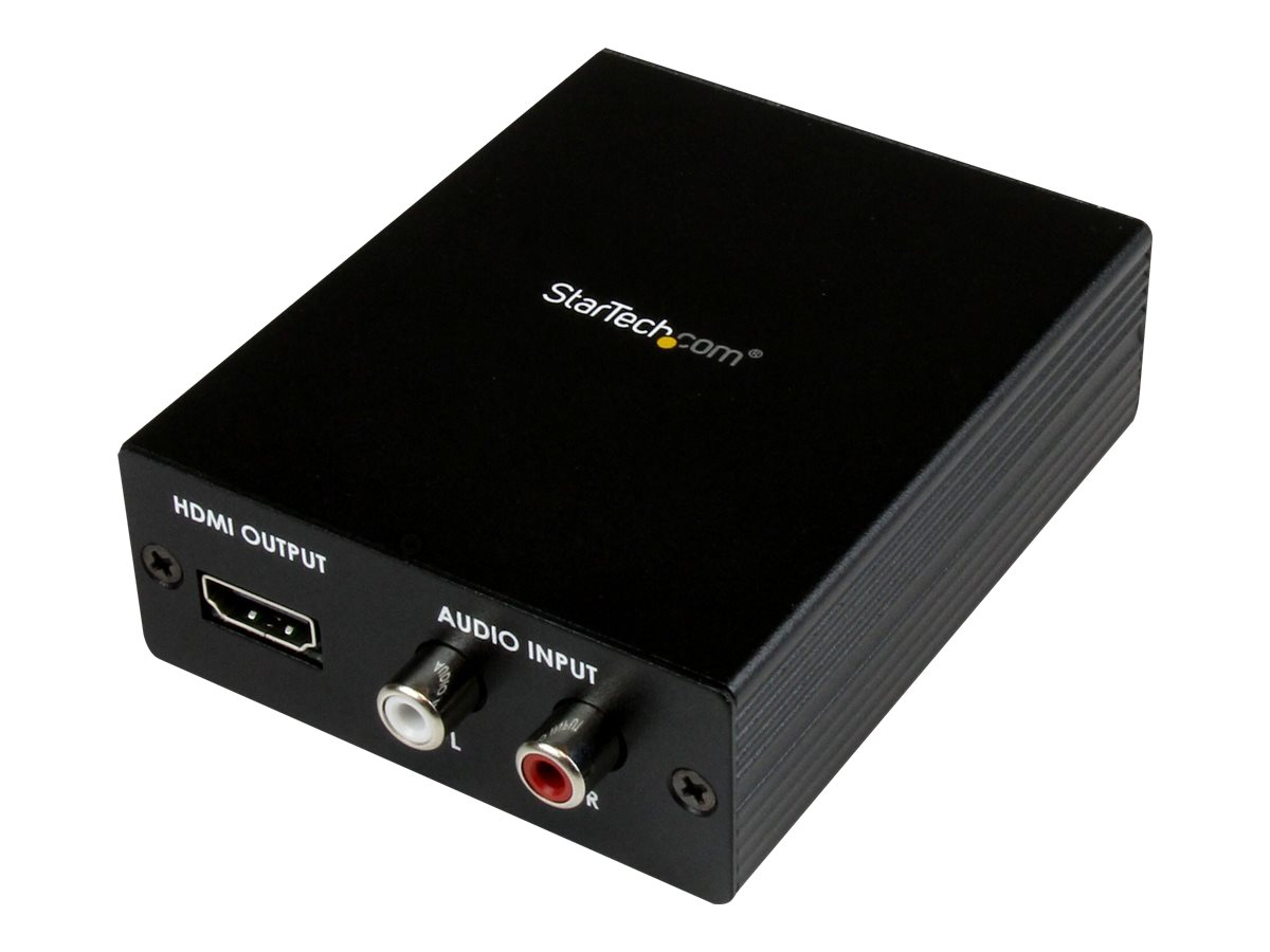 StarTech.com Composite  VGA und Audio auf HDMI Konverter - YPbPr zu HDMI - 1920x1200 1080p - 1x VGA (Buchse)