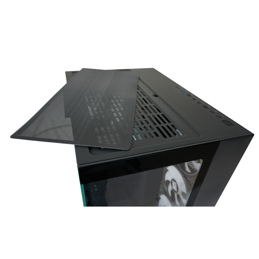 LC-Power Gehäuse Gaming 809B Dark Storm_X, Ansicht 4