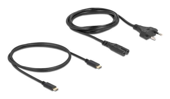 Delock Netzteil - GaN, 3 x USB-C PD 3.1 and 1 x USB-A with 145W power adapter EU/US/UK, Ansicht 3