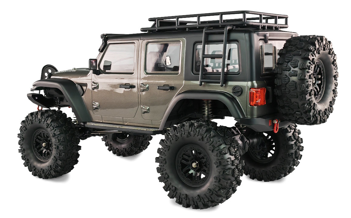 Amewi RC Auto AMXRock Crosstail Crawler 4WD 1 10 ARTR Grau, Ansicht 4