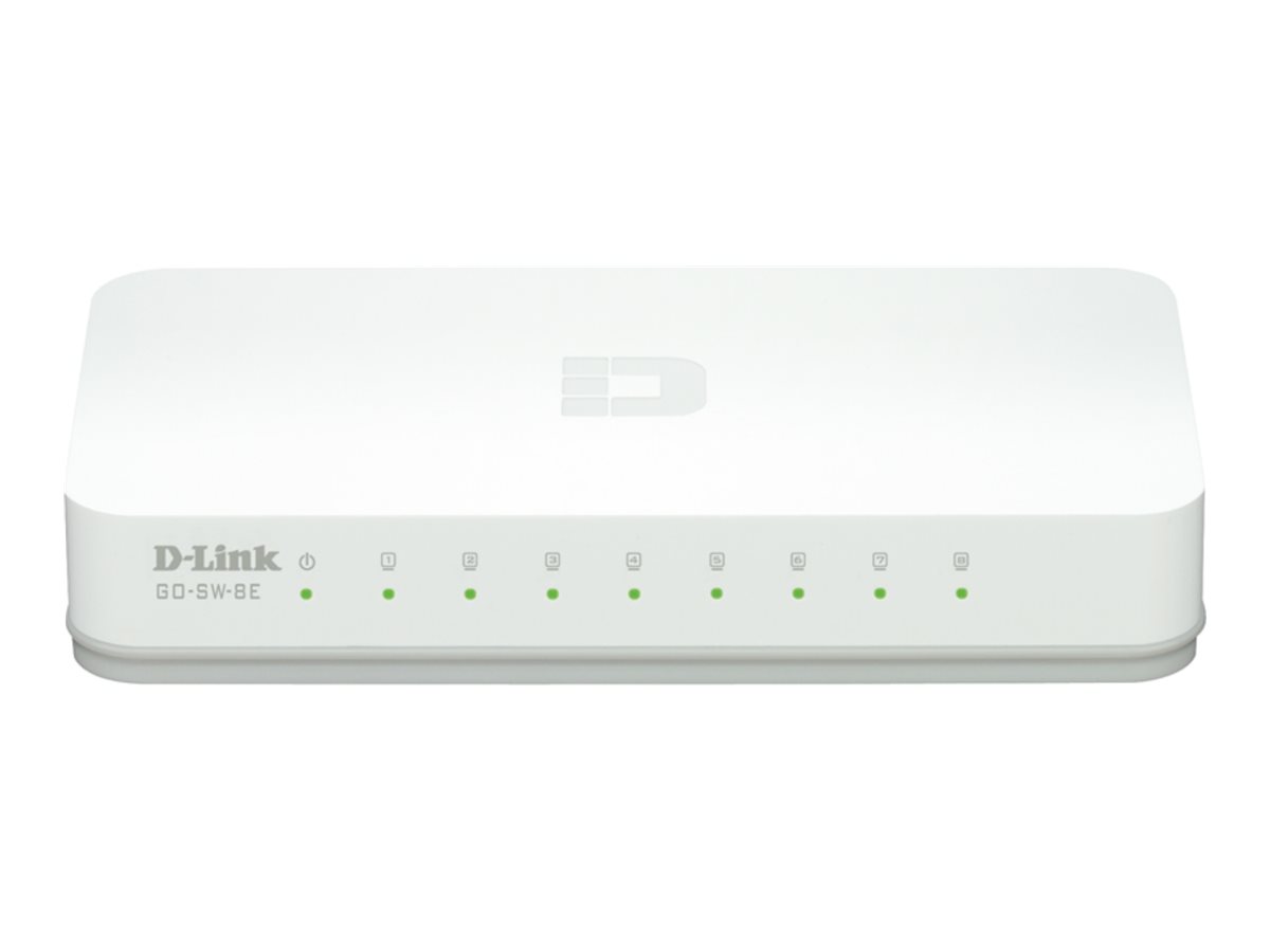 D-Link dlinkgo GO-SW-8E - Switch - 8 x 10/100 - Desktop