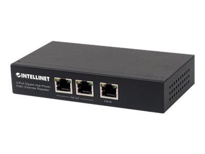 Intellinet 2-Port Gigabit High-Power PoE+ Extender