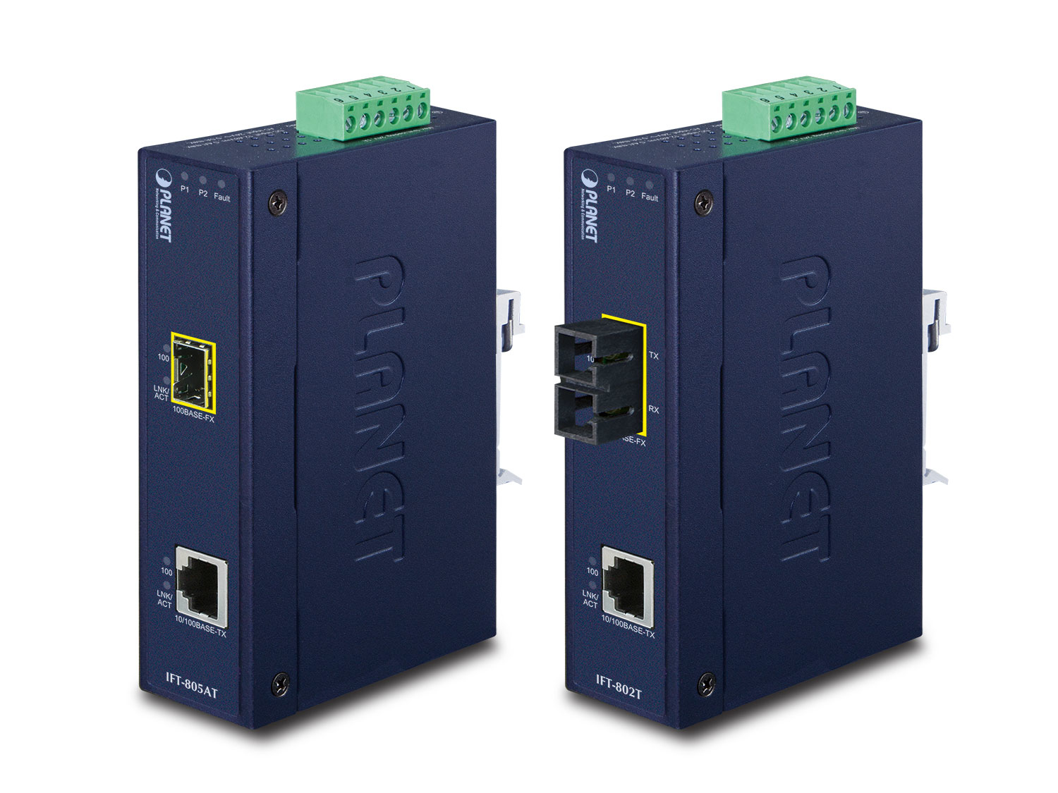 Planet IFT-802T - Medienkonverter - 100Mb LAN, Ansicht 2