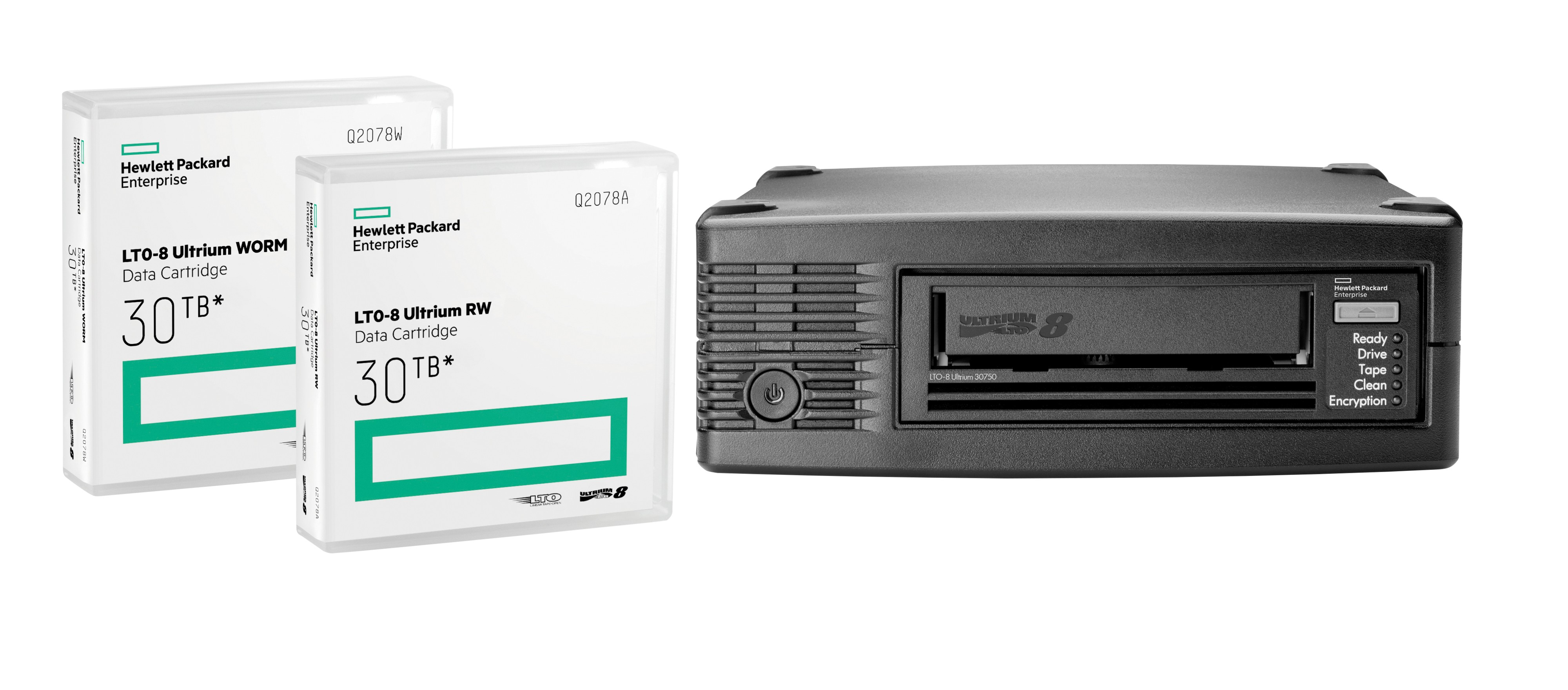 HPE StoreEver LTO-8 Ultrium 30750 - Bandlaufwerk - LTO Ultrium (12 TB / 30 TB), Ansicht 4