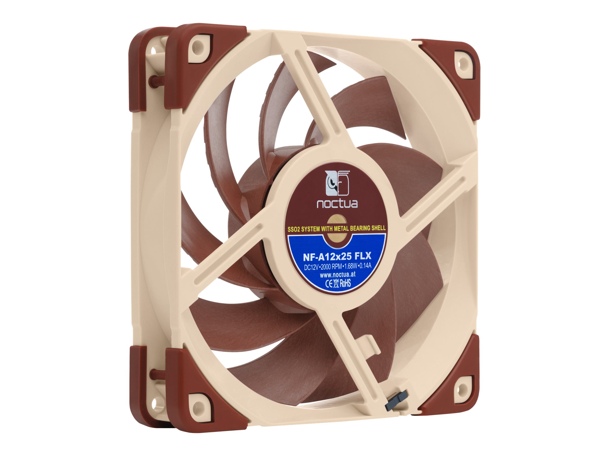 Noctua NF-A12x25 FLX - Gehäuselüfter - 120 mm, Ansicht 5