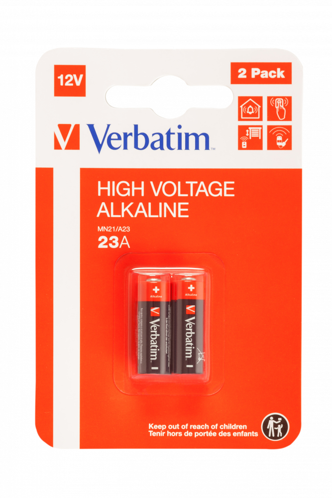 Verbatim Batterie 2 x A23 - Alkalisch, Ansicht 2