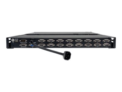 Tripp Eaton Tripp Lite series 16-Port Rack Console VGA KVM Switch w 19 LCD 1U TAA