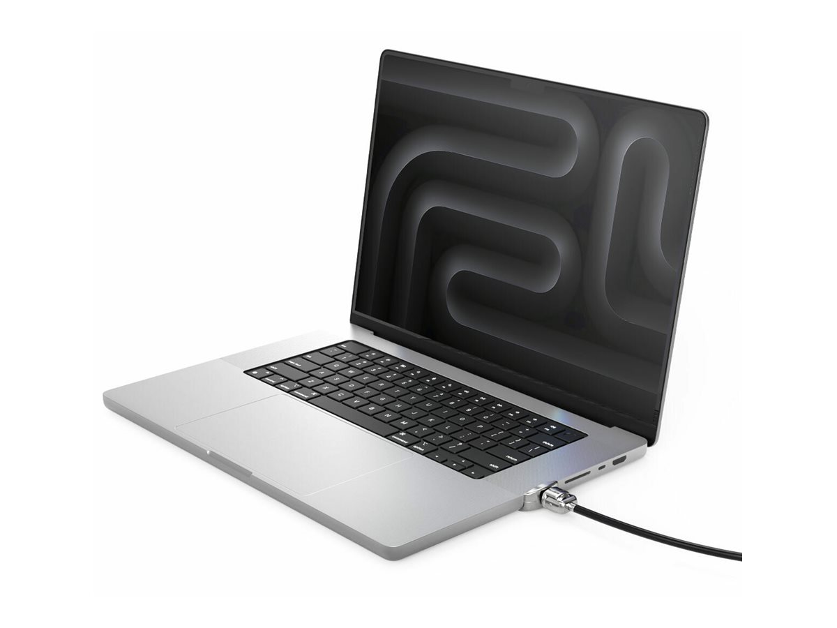 Compulocks MacBook Pro 16 M1 & M2 Lock Adapter With Key Lock - Sicherheitsschlossadapter - mit Schließzylinder, Ansicht 4