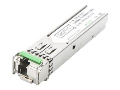 DIGITUS HP-kompatibles mini GBIC (SFP) Modul, 1.25 Gbps, 20km, mit DDM Funktion