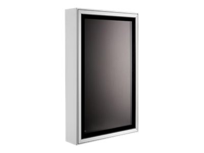 Hagor ScreenOut Pro S Portrait - Gehäuse - für LCD-Display - Aluminium Glas - Bildschirmgröße: 81-102 cm (32-40)