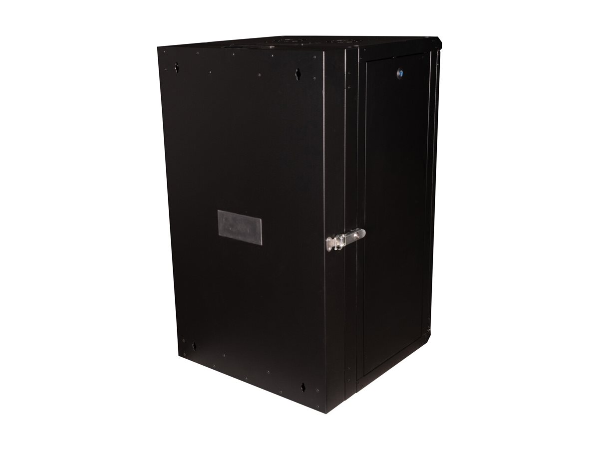 ROLINE 19 Zoll Wandgehäuse Pro 20 HE 600x600 BxT zweiteilig schwenkbar schw - Wandgehäuse, Ansicht 3