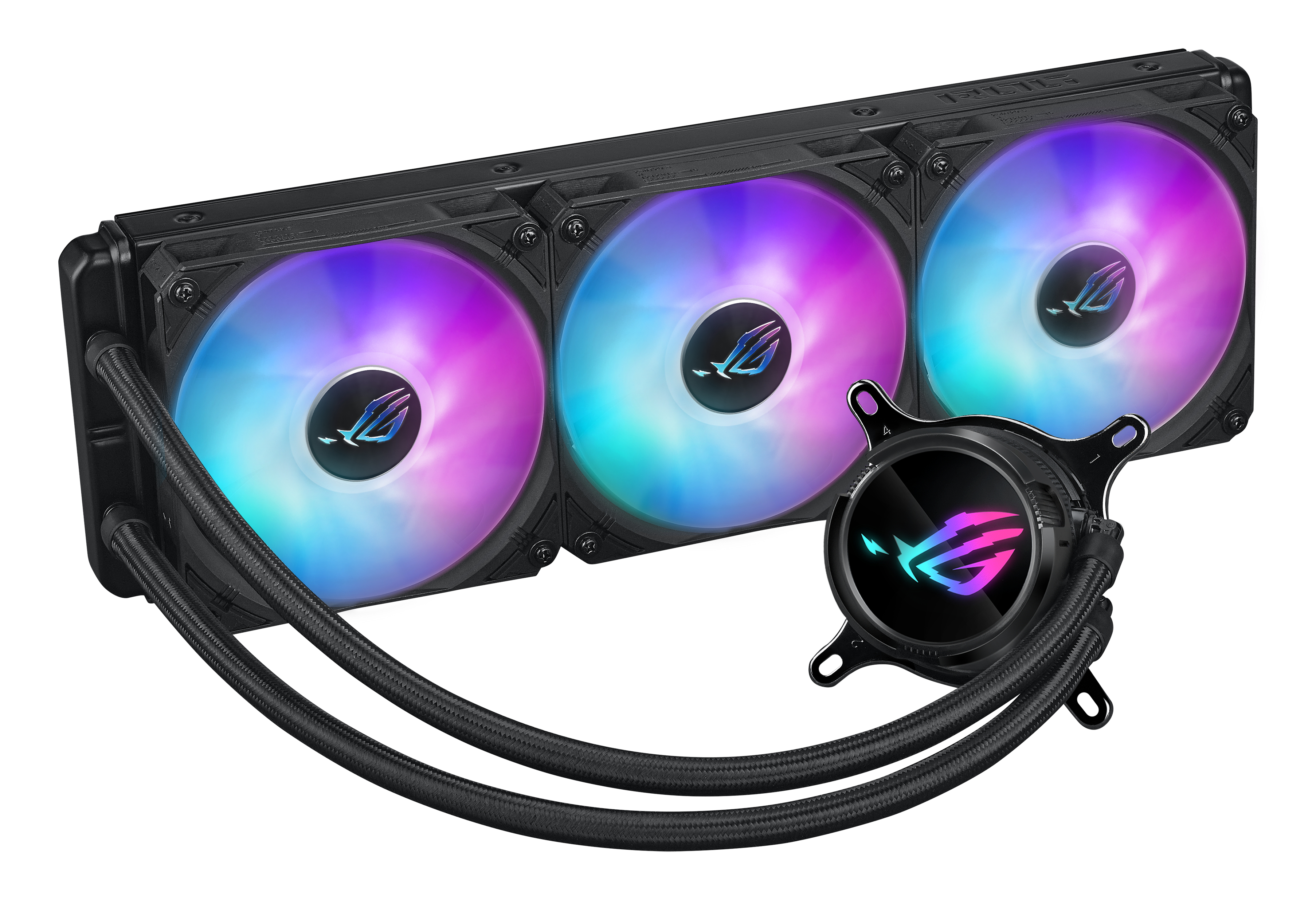 ASUS ROG STRIX LC III 360 ARGB - Prozessor-Flüssigkeitskühlsystem - (für: AM4, LGA1200, LGA1700, AM5, LGA115x Socket), Ansicht 4