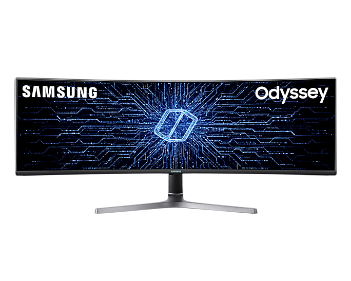 Samsung Odyssey C49RG94SSR, 124,5 cm (49&quot;), 5120 x 1440 Pixel, UltraWide Dual Quad HD, LED, 4 ms, Blau, Grau