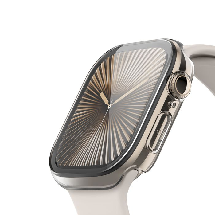 Belkin SCREENFORCE TemperedCurve - Stoßstange für Smartwatch - 2-in-1, 46 mm - gehärtetes Glas (9H), Ansicht 2