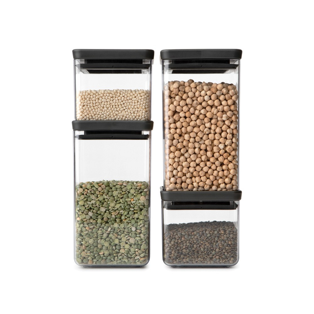 Brabantia Tasty+ - Frischhaltedosen-Set - rechteckig, Ansicht 3