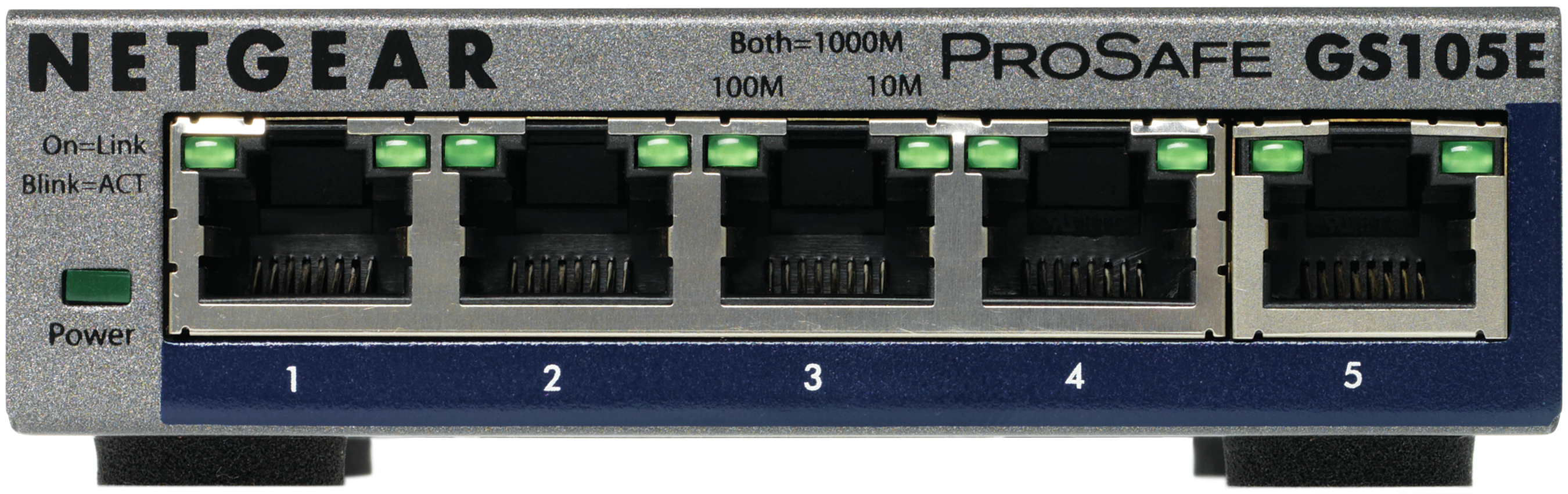 Netgear Plus GS105Ev2 - Switch - unmanaged - 5 x 10/100/1000, Ansicht 3