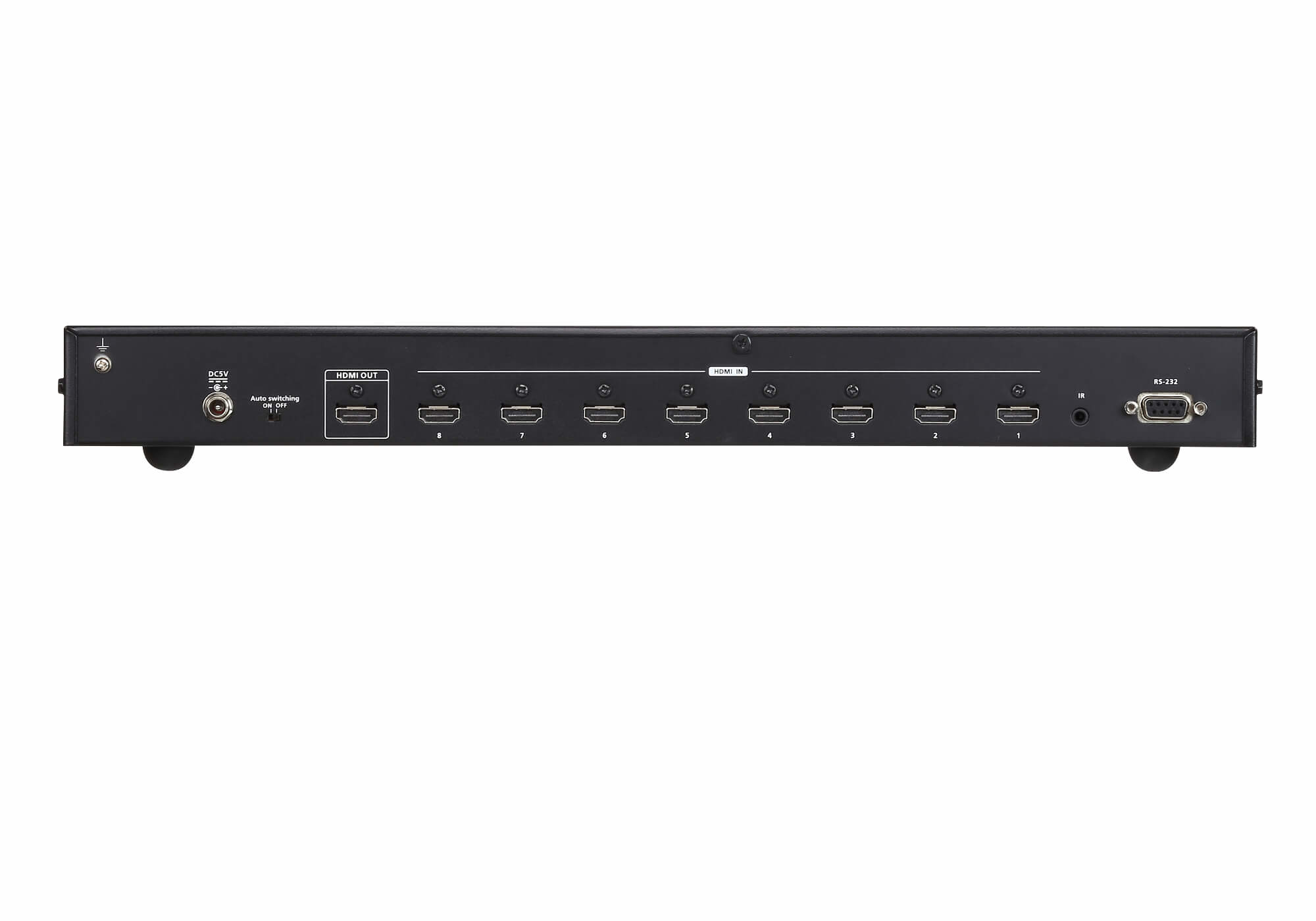 ATEN VS0801HB 8-Port True 4K HDMI Switch - Video/Audio-Schalter, Ansicht 4