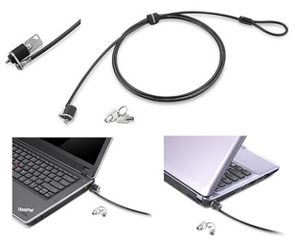 Lenovo Security Cable Lock - Sicherheitskabelschloss, Ansicht 2
