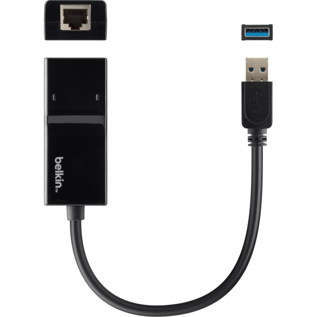 Belkin Netzwerkadapter - USB 3.0 - Gigabit, Ansicht 2
