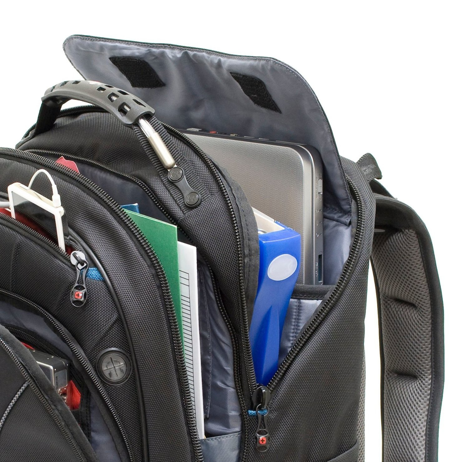 Wenger Carbon - Notebook-Rucksack - 43.2 cm (17), Ansicht 2