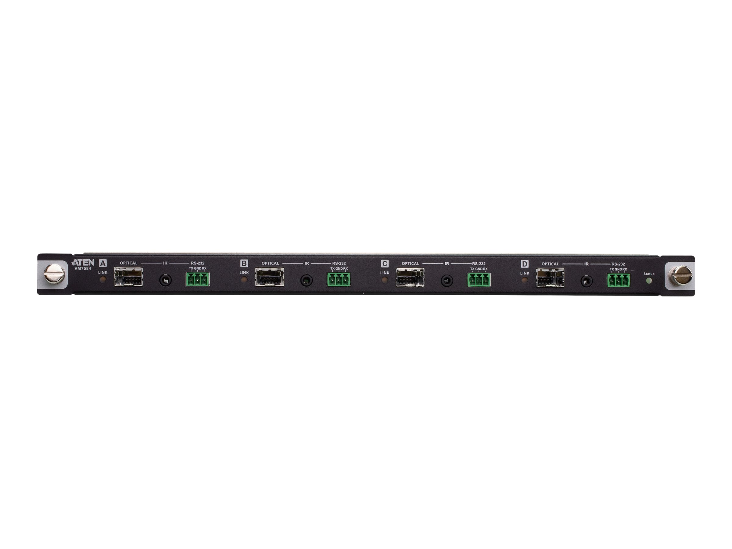 ATEN VM7584K2 - Erweiterungsmodul - 10 Gigabit SFP+ x 4 + IrDA x 4 + RS-232 x 4