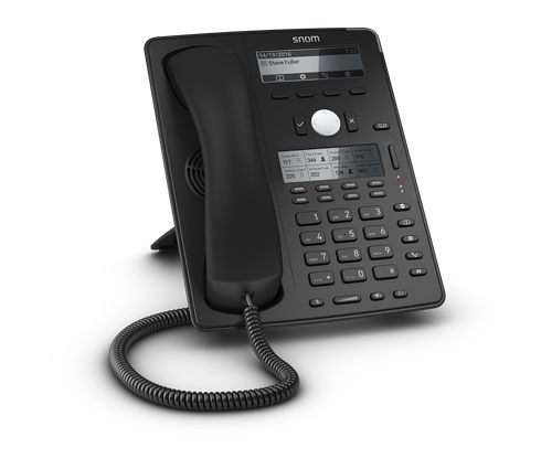 Snom D745 - VoIP-Telefon - dreiweg Anruffunktion, Ansicht 2