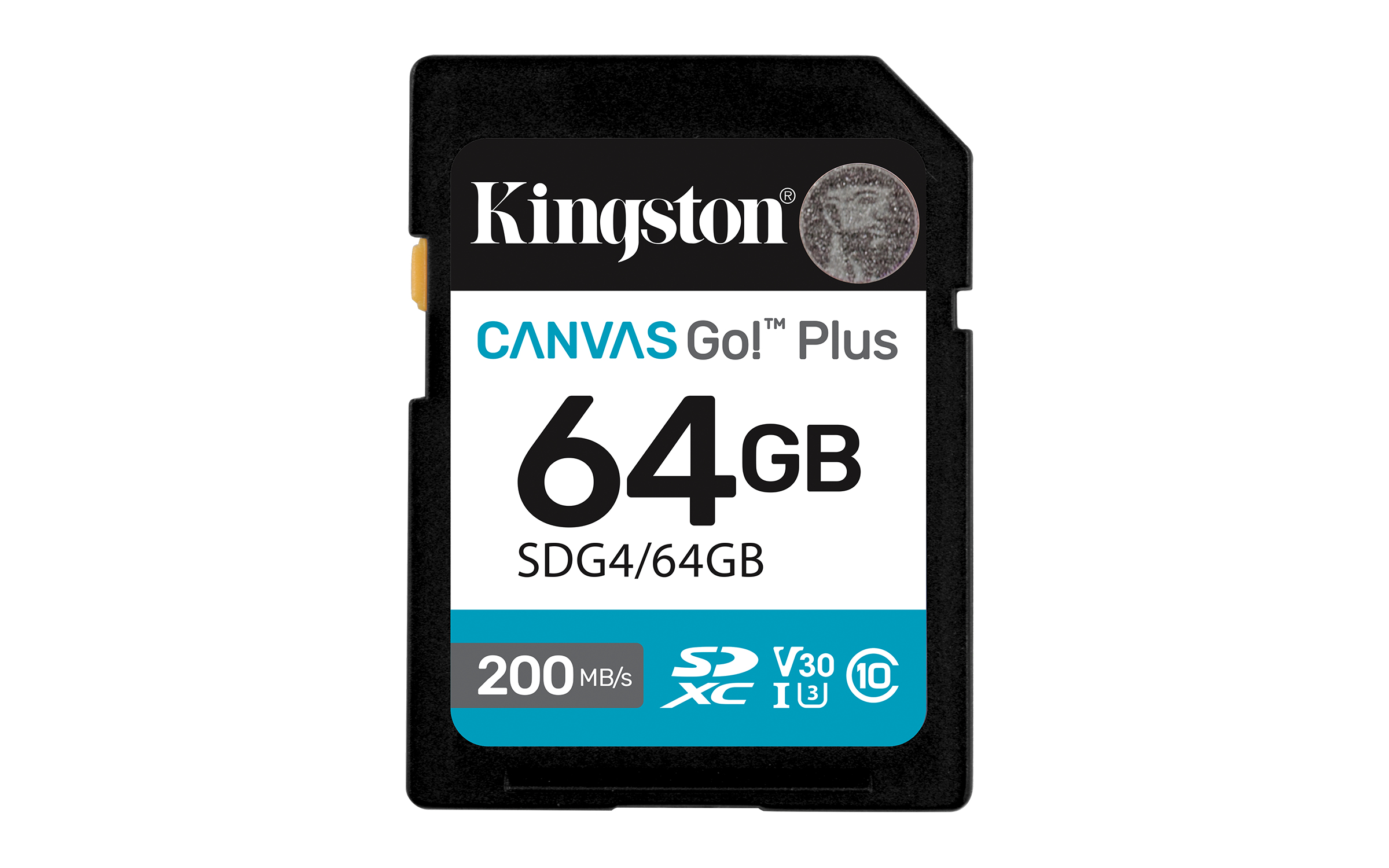 Kingston 64GB SDXC Canvas Go Plus Gen4 200MB/s C10 UHS-I U3 V30 - Secure Digital (SD), Ansicht 4