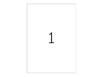 HERMA Special - Matt - selbstklebend entfernbarer Klebstoff - weiß - A4 (210 x 297 mm)