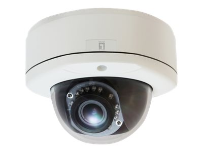 LevelOne FCS-3082 - Netzwerk-Überwachungskamera - Kuppel - Außenbereich - Vandalismussicher / Wetterbeständig - Farbe (Tag&Nacht)