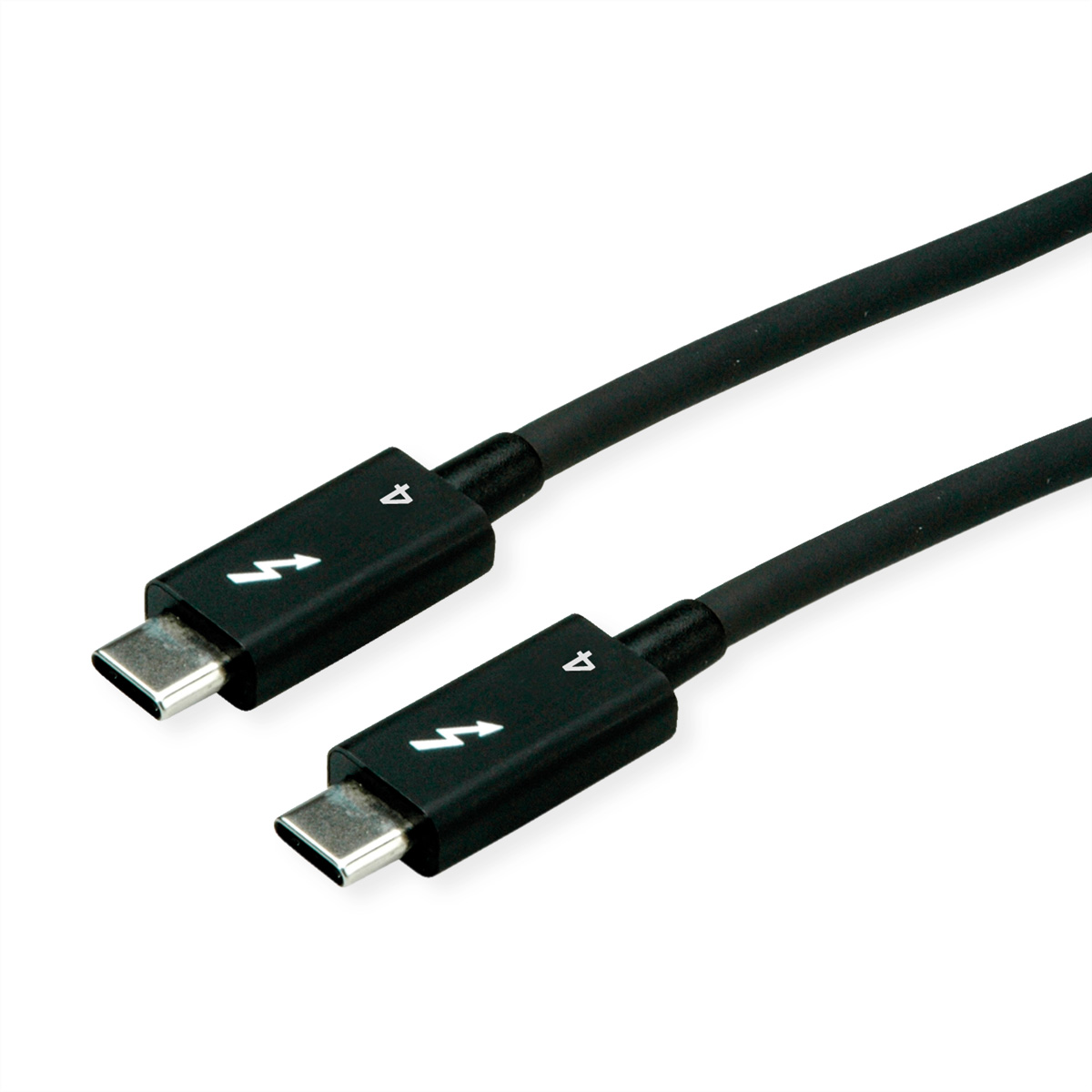 ROLINE Thunderbolt 4 Kabel C-C 40G 8K60 100W aktiv 1.5m - Kabel - DigitalDaten