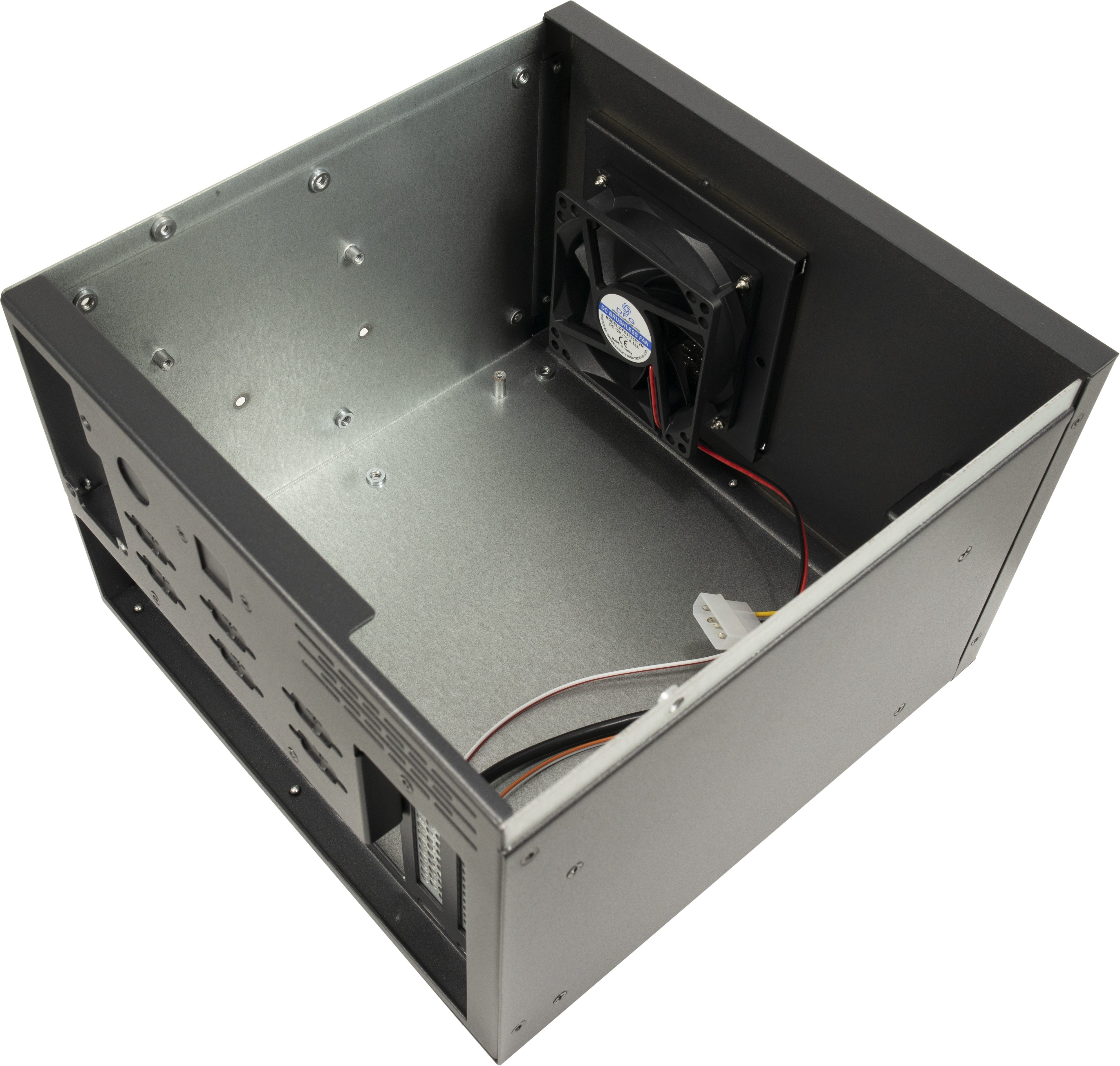 Inter-Tech S31B - Midi Tower - Server - Schwarz - ITX - 12,5 cm - 16 cm, Ansicht 3