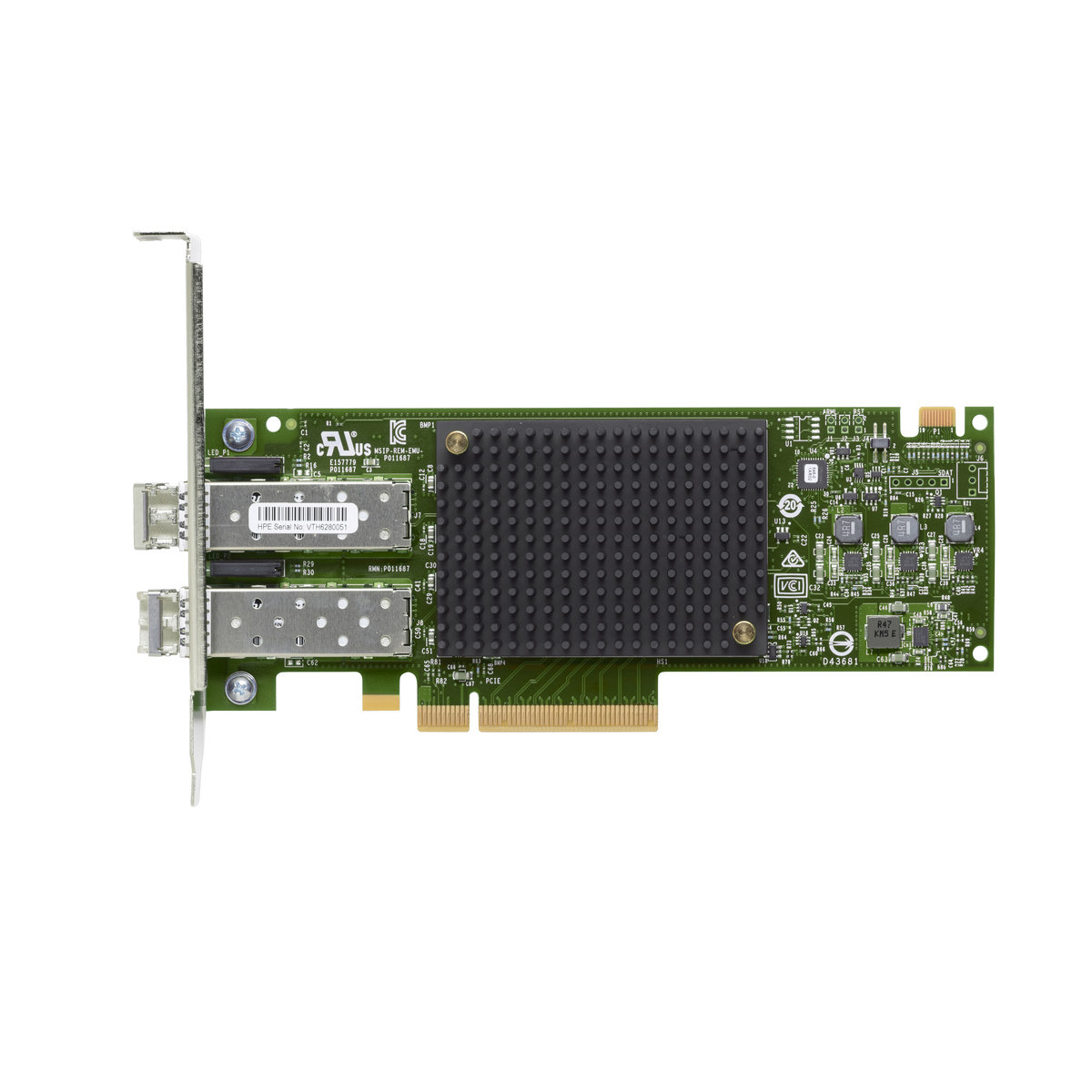 HPE Q0L12A, PCIe, Faser, SFP+, 32 Gbit/s, 0 - 55 °C, -20 - 85 °C