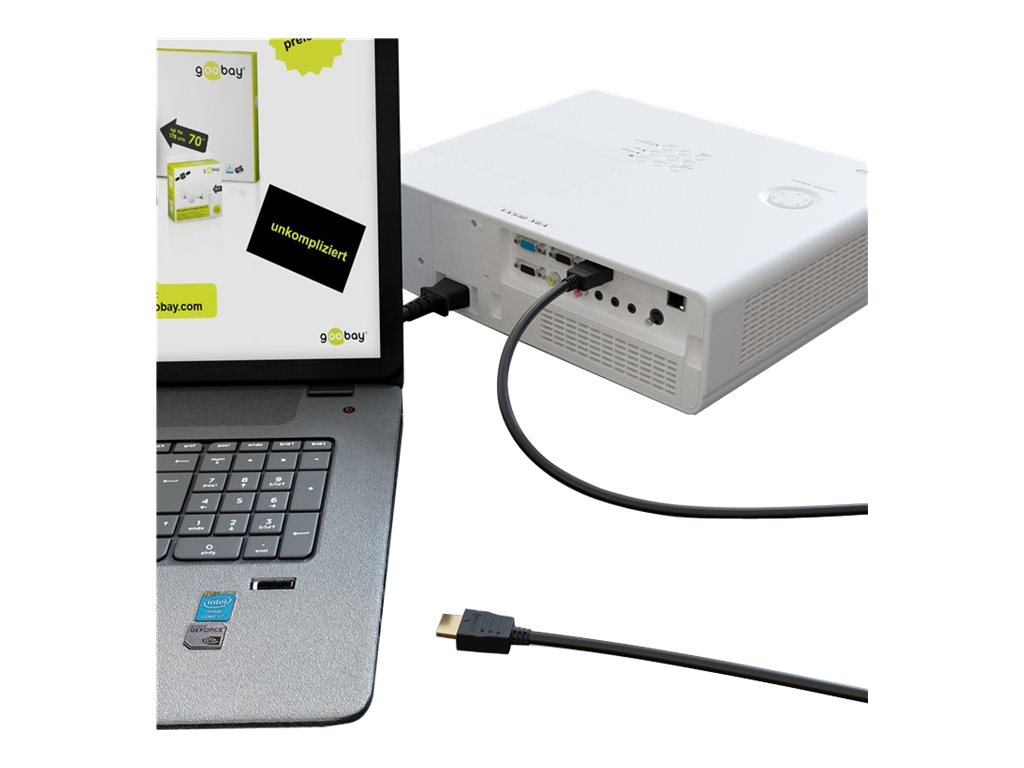 Goobay - Highspeed - HDMI-Kabel mit Ethernet, Ansicht 4