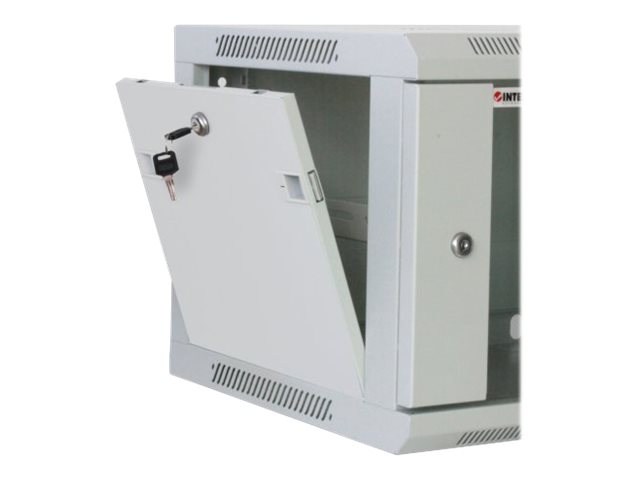 Intellinet Network Cabinet Wall Mount (Standard) 15U Usable Depth 500mmWisth 540mm Grey Assembled Max 60kg Metal & Glass Door Back Panel Removeable SidesSuitable also for use on desk or floor 19Parts for wall install (eg screwsrawl plugs)