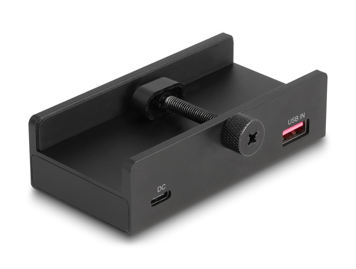 Delock Externer USB 5 Gbps Hub mit 2 x Typ-A 1 Type-C und SD+ Micro Slot, Ansicht 2