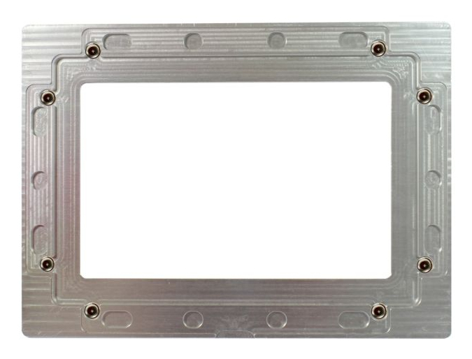 ALLNET Touch Display Tablet 12 Zoll zbh. Blende für Einbaurahmen silber, Ansicht 4