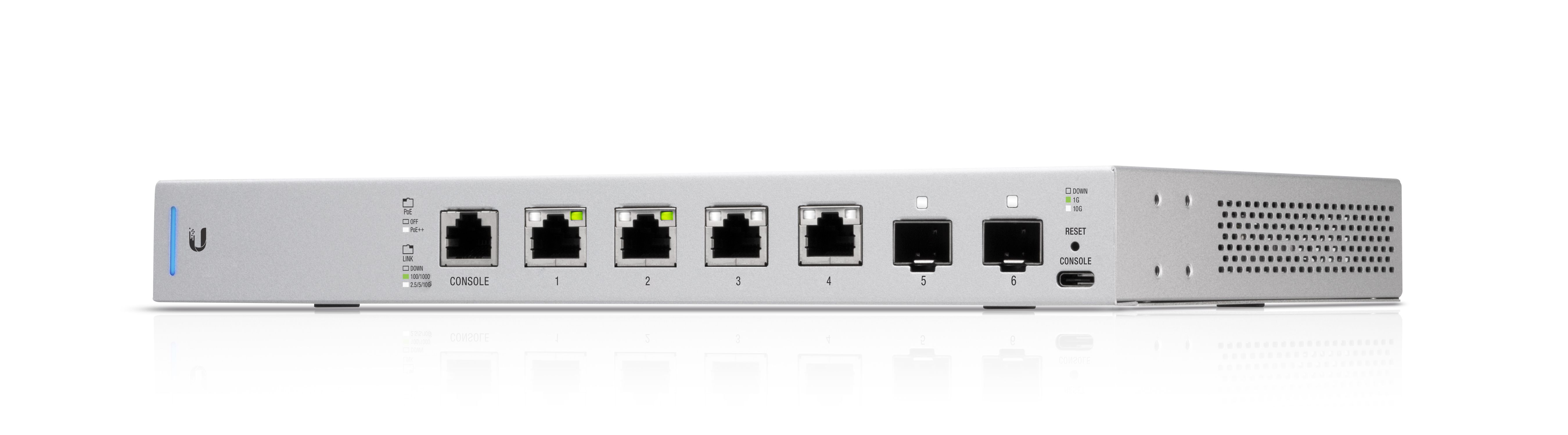 UbiQuiti UniFi Switch US-XG-6POE - Switch - managed - 4 x 100/1000/2.5G/5G/10GBase-T (PoE++), Ansicht 3