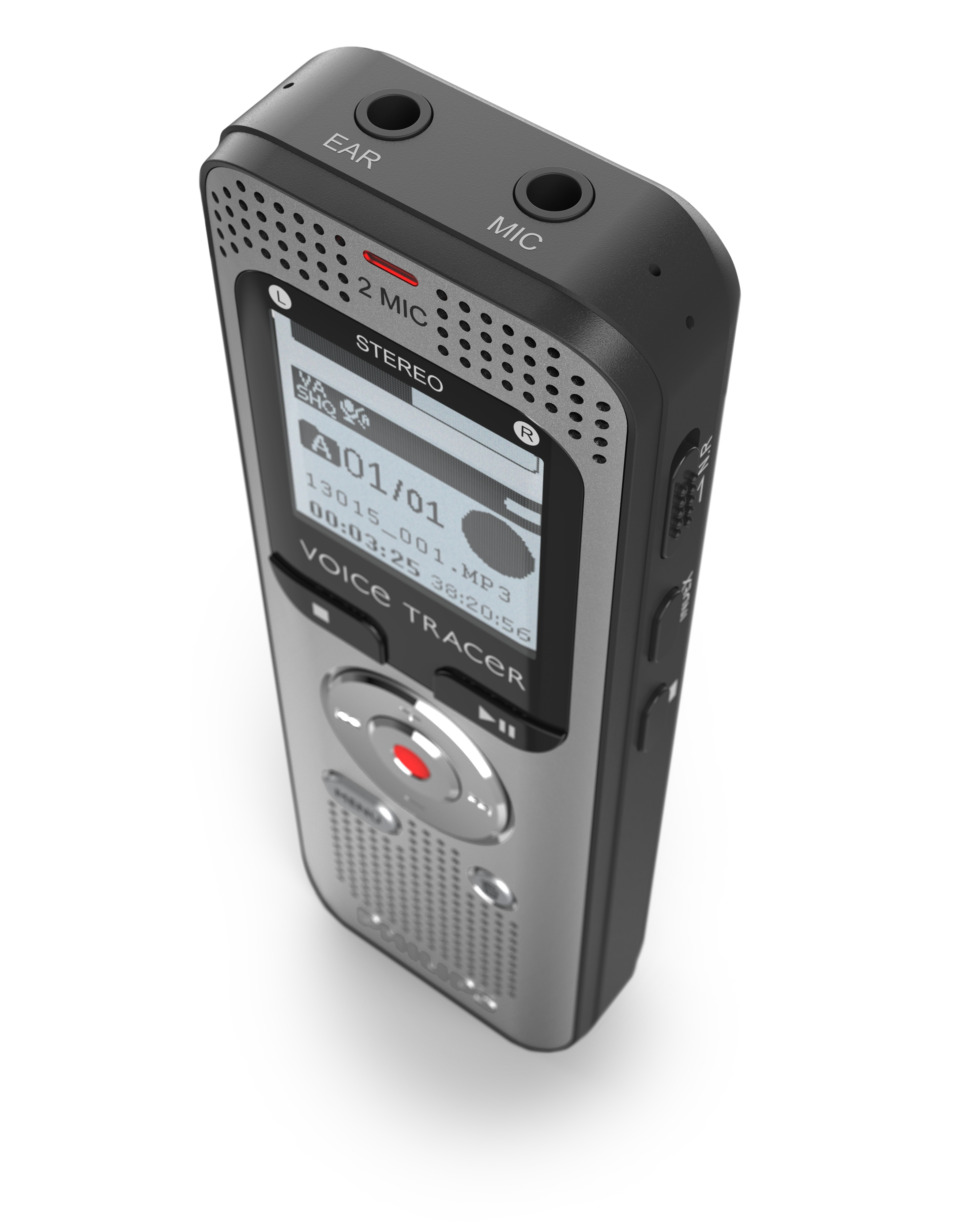 Philips Diktiergerät VoiceTracer Dvt2015 - Recorder - 2.400 min, Ansicht 2