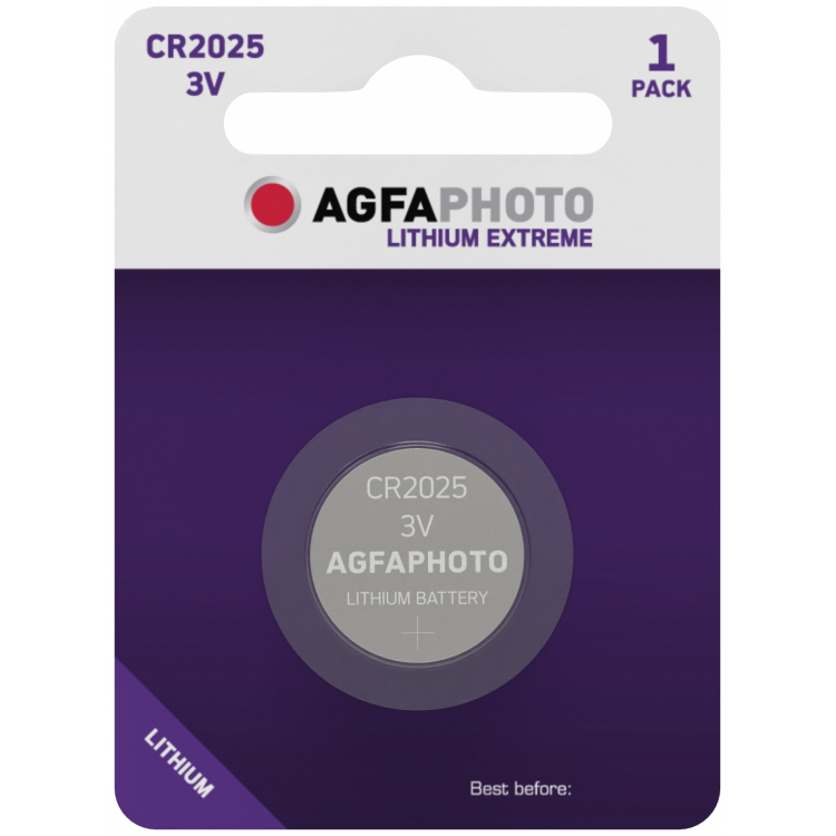 AgfaPhoto Batterie CR2025 - Li - 150 mAh, Ansicht 2