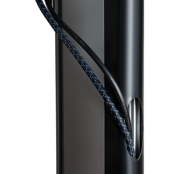 B-TECH BT8380-060/B V3 - Spalte - Schwarz - BT8380-BASE / FFB / FSB / SHB - 160 mm - 70 mm - 600 mm, Ansicht 2