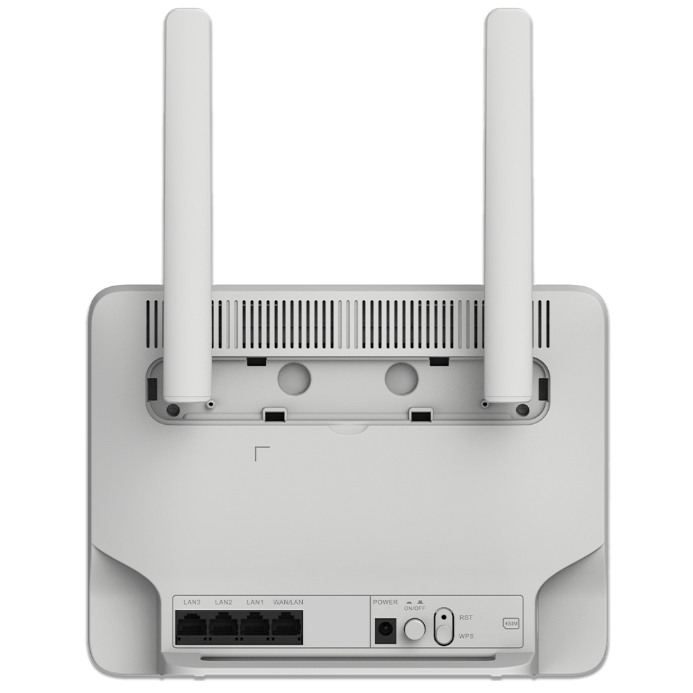 Strong 4G+ROUTER1200 - Router für Mobilfunknetz - Weiß - Haus - Gigabit Ethernet - 10,100,1000 Mbit/s - IEEE 802.11ac -…, Ansicht 4