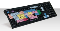 Logickeyboard Avid Media Composer - Full-size (100%) - Verkabelt - USB - QWERTZ - Mehrfarbig