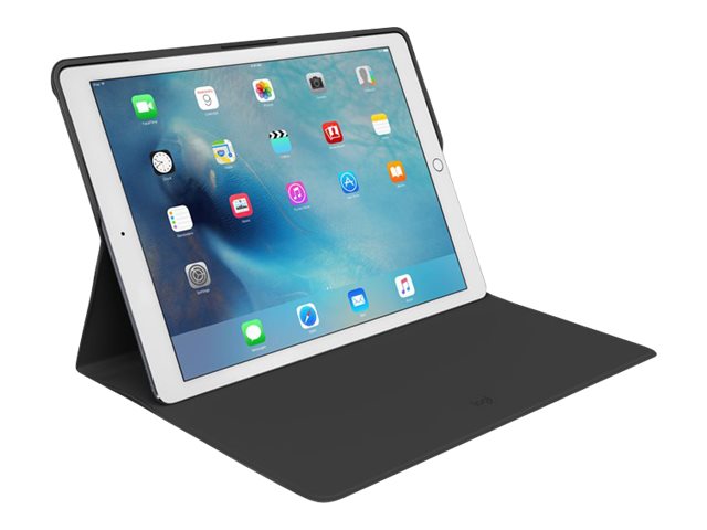 Logitech CREATE - Flip-Hülle für Tablet - Schwarz - für Apple 12.9-inch iPad Pro (1. Generation, 2. Generation)
