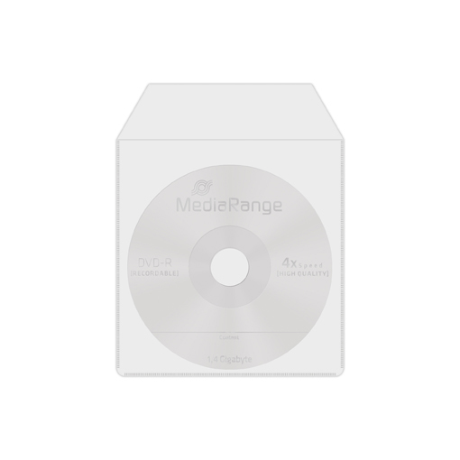 MEDIARANGE Plastiktaschen Mini CD-R u. DVD-R 50er Pack, Ansicht 2