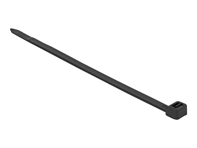 Delock Kabelbinder - 72 cm - Schwarz (Packung