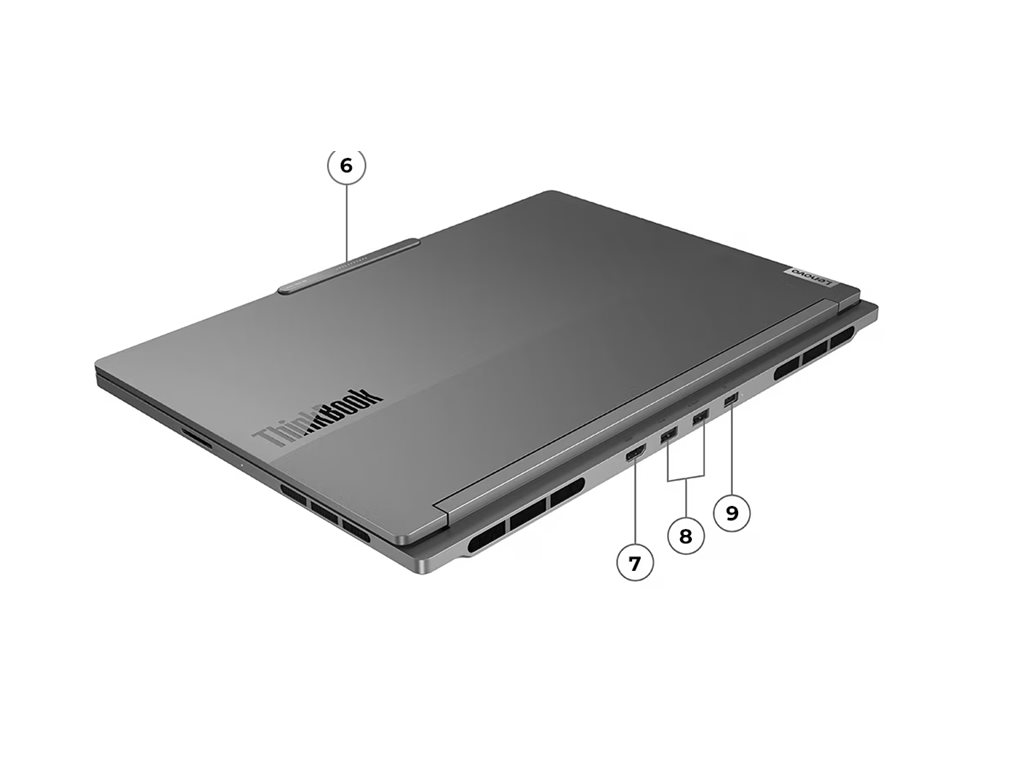 Lenovo ThinkBook 16p G4 IRH 21J8 - 180°-Scharnierdesign - Intel Core i7 13700H  2.4 GHz - Win 11 Pro - GeForce RTX 4060 - 16 GB RAM - 1 TB SSD NVMe - 40.6 cm (16)